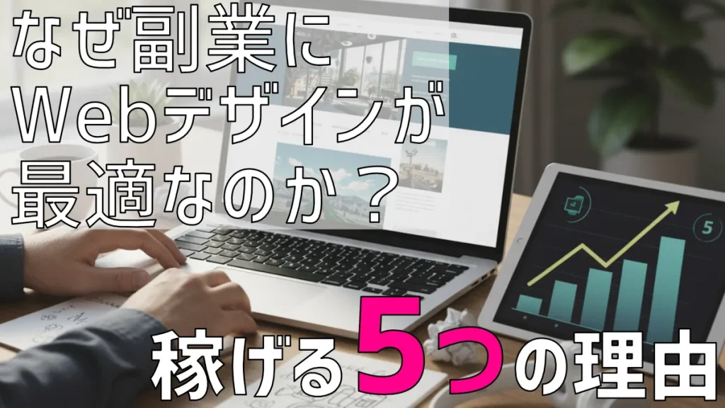 なぜ副業にWebデザインが最適なのか?