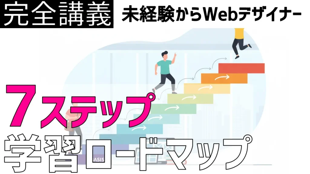 未経験から副業Webデザイナーになるための7ステップ学習ロードマップ