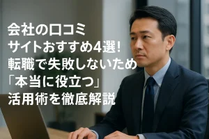 会社の口コミサイトおすすめ4選！転職で失敗しないための「本当に役立つ」活用術を徹底解説