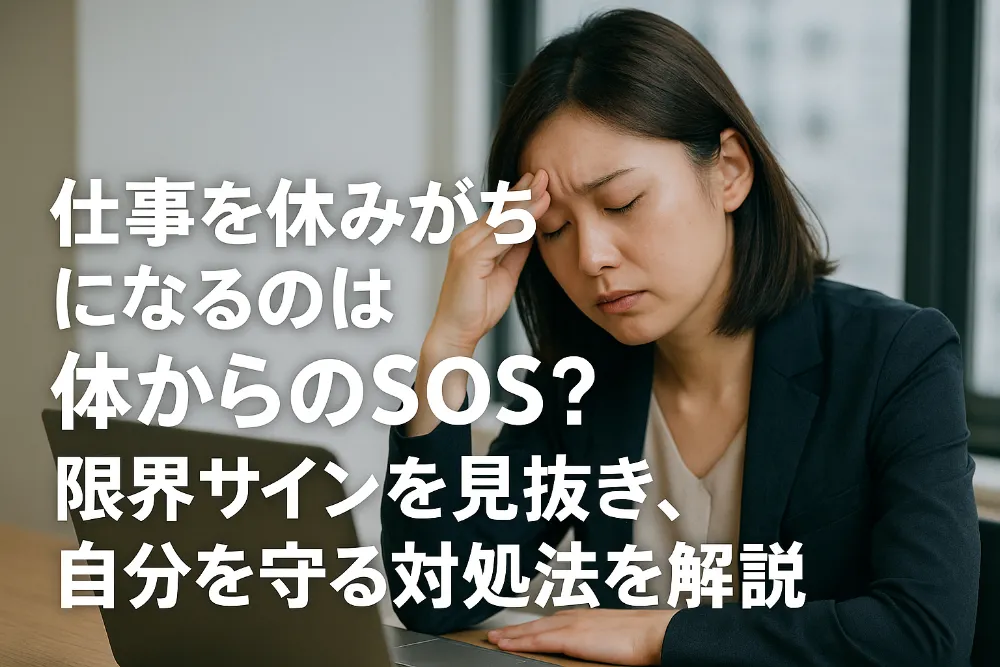 仕事を休みがちになるのは体からのSOS?限界サインを見抜き、自分を守る対処法を解説
