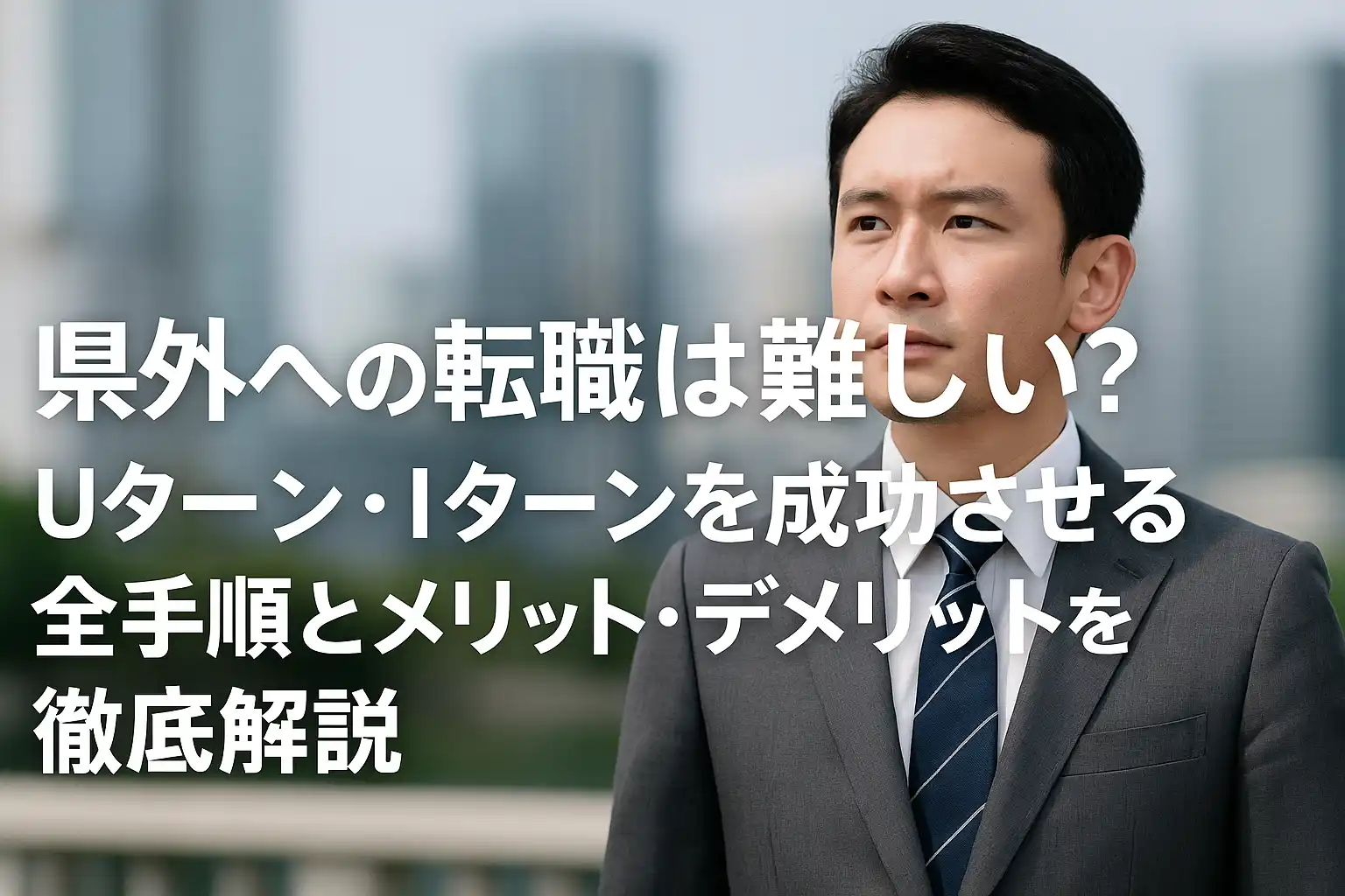 県外への転職は難しい?Uターン・Iターンを成功させる全手順とメリット・デメリットを徹底解説